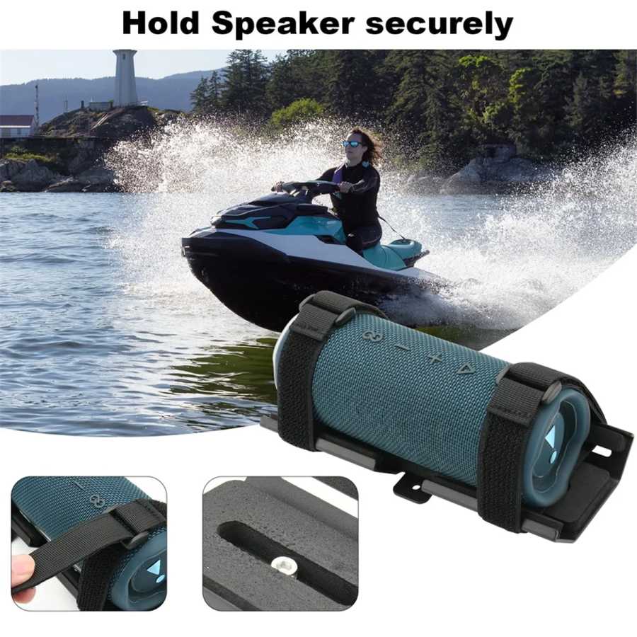 Портативное крепление для динамика BABQ для гидроциклов/снегохода/лодки/sea-Doo, кронштейн для динамика, металлический держатель для динамика для JBL Charge 4 Строительные материалы