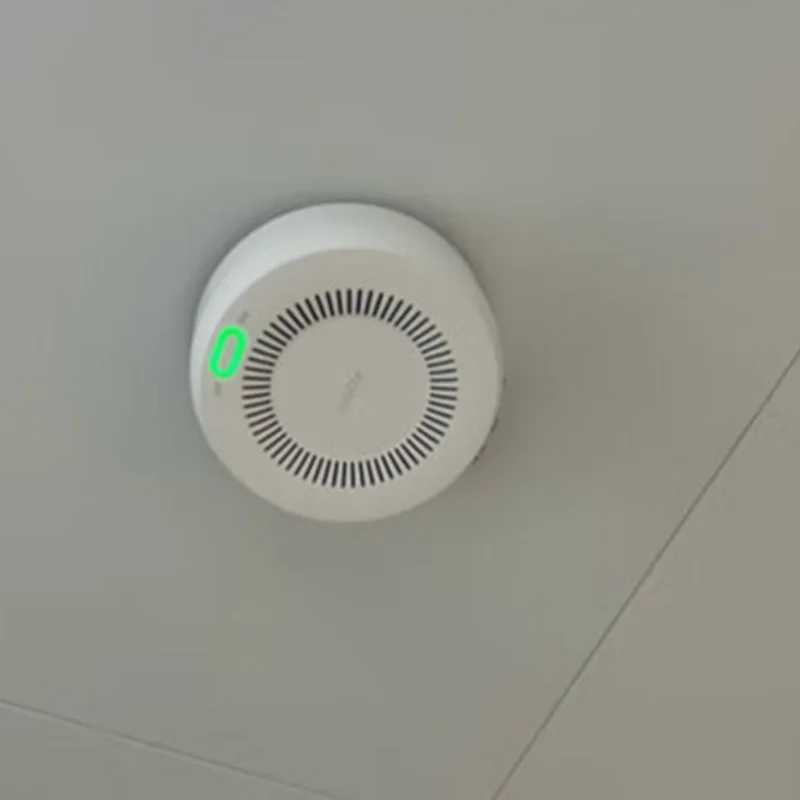 Фотография №5 товара Aqara детектор дыма датчик пожарной сигнализации монитор Zigbee 3,0 звуковое