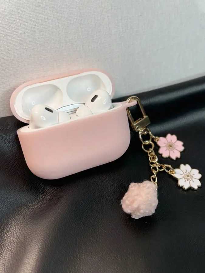Чехол для AirPods 1/2/3/4, чехол для наушников, брелок с милым цветком, беспроводные наушники, чехол для Airpods Pro3/Pro2/Pro, защитные чехлы Портативное аудио и видео