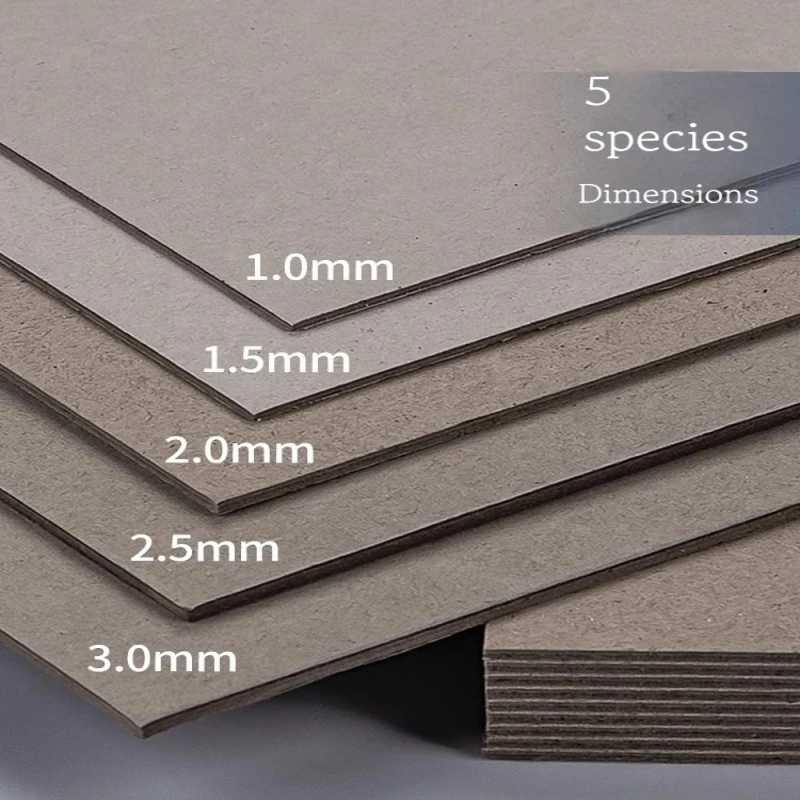 A4/A5 Белая утолщенная крафт-бумага Жесткий картон Diy Ручная работа Изготовление карт Крафт-бумага ДСП Подложка 1/1,5/2/2,5-3 мм Бумага