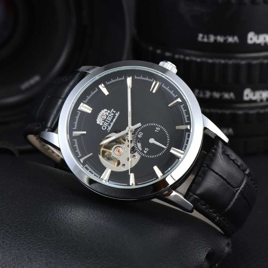 Часы Orient 118A Store Sport, автоматические механические, с полным функционалом, мировым временем, водонепроницаемые, скелетонизированные Мужские часы