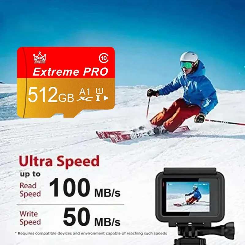 Фотография №1 товара Карта памяти Fast Memory 512 ГБ Micro TF SD, карты