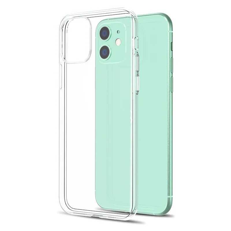 Прозрачный чехол для телефона iPhone 16, 11, 12, 13, 14, 15 Pro Max, мягкий силиконовый чехол из ТПУ для iPhone XS Max XR, прозрачный чехол Чехлы и чехлы для мобильных телефонов