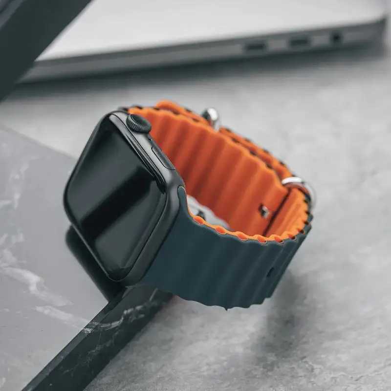 Фотография №1 товара Ремешок Ocean Strap для Apple Watch Band Ultra 3, 2,