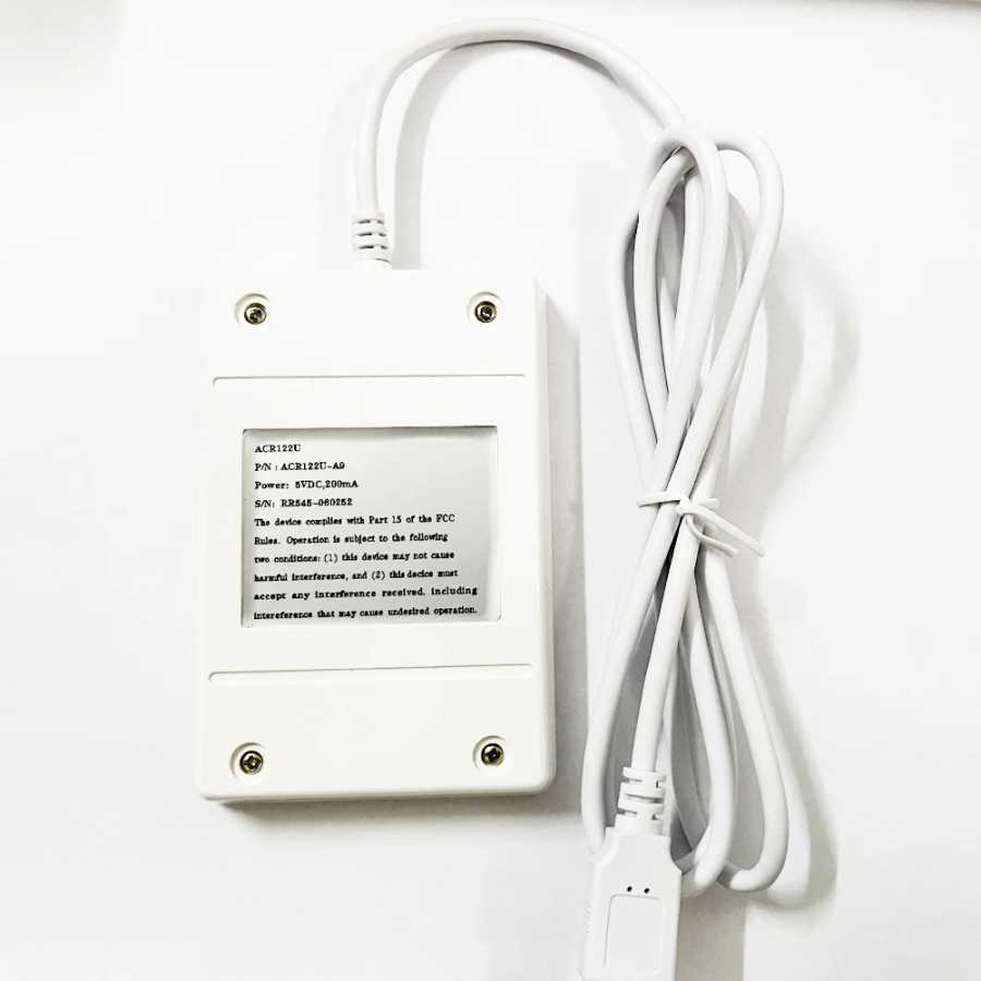 Фотография №2 товара Дубликатор RFID-карт ACR122U, 13,56 МГц, NFC, поддержка ISO / IEC18092