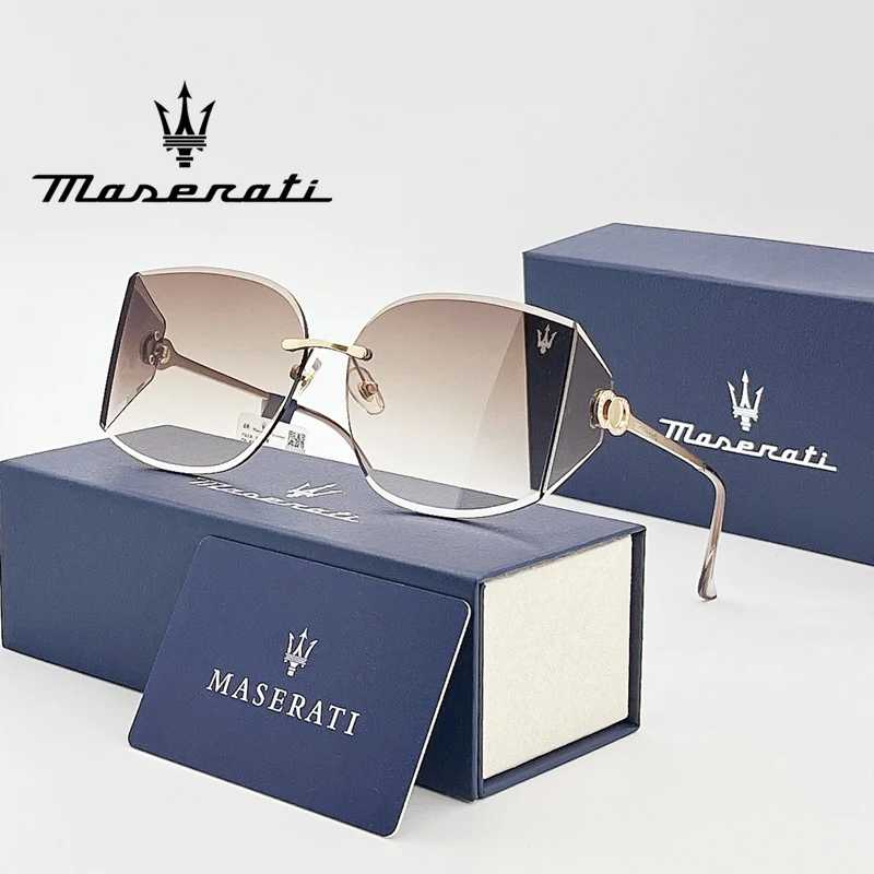 MASERATI Роскошные солнцезащитные очки, нейлоновые солнцезащитные очки UV400, солнцезащитные очки для вождения, езды на велосипеде, пляжа, улицы для мужчин и женщин, модный дизайн Очки и аксессуары