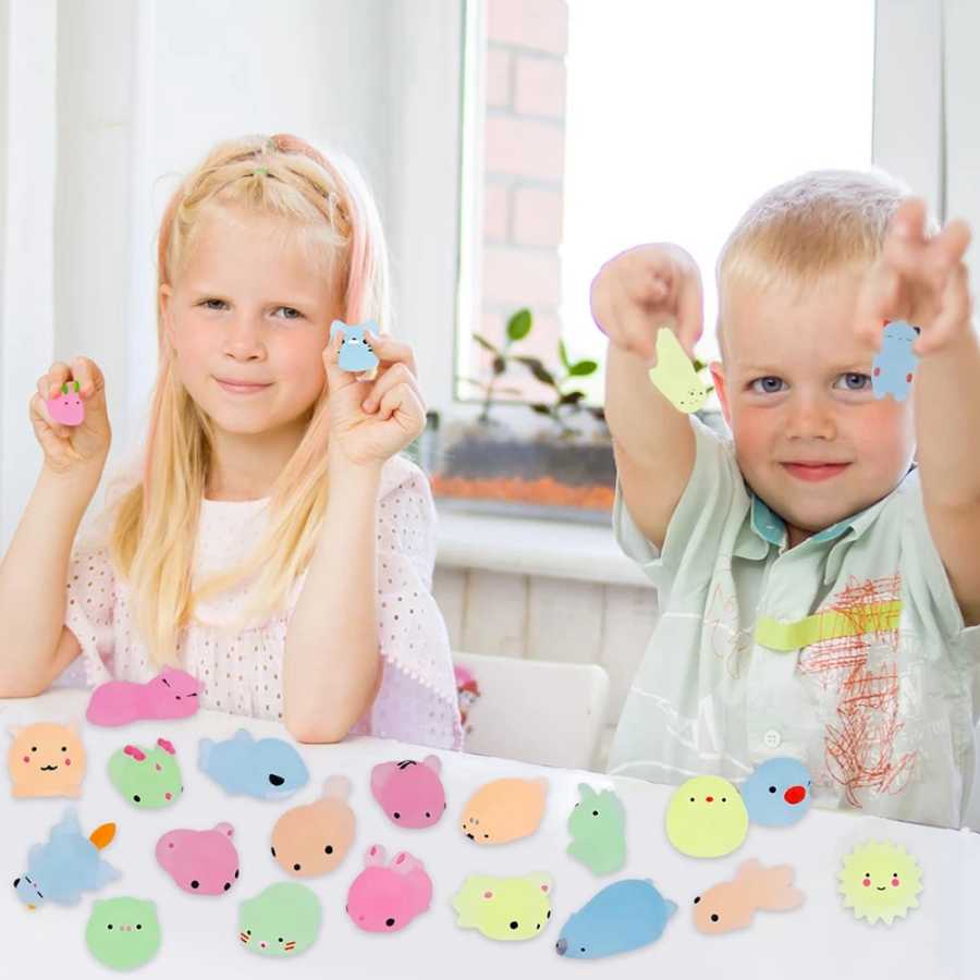 Фотография №5 товара 12/36 шт. для детей Kawaii животные Squishies Mochi мягкие игрушки