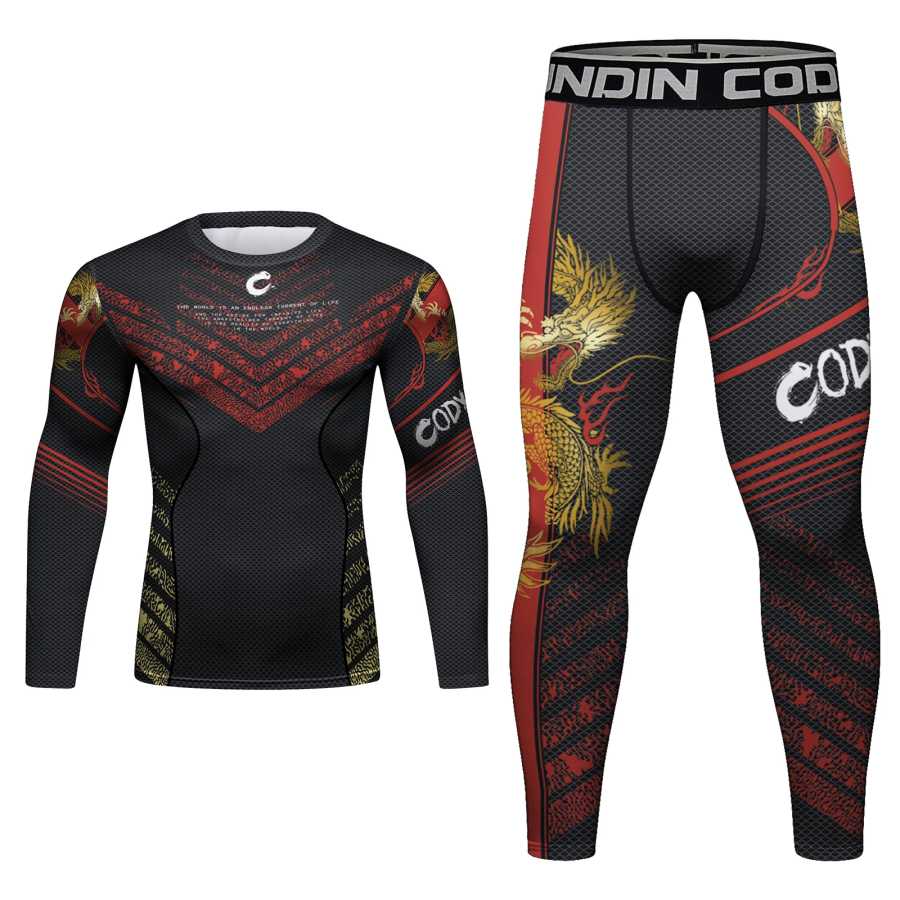 Фотография №1 товара Cody Lundin комплект Rashguard УФ-защита компрессионные брюки и блузка UPF