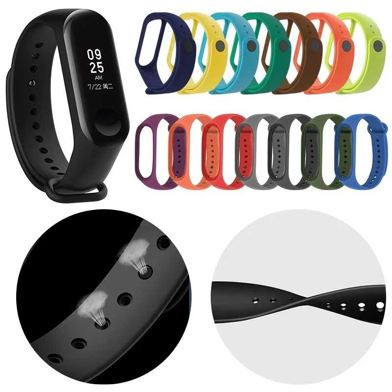 Фотография №4 товара Сменный ремешок для Xiaomi Mi Band 8 7 6 5