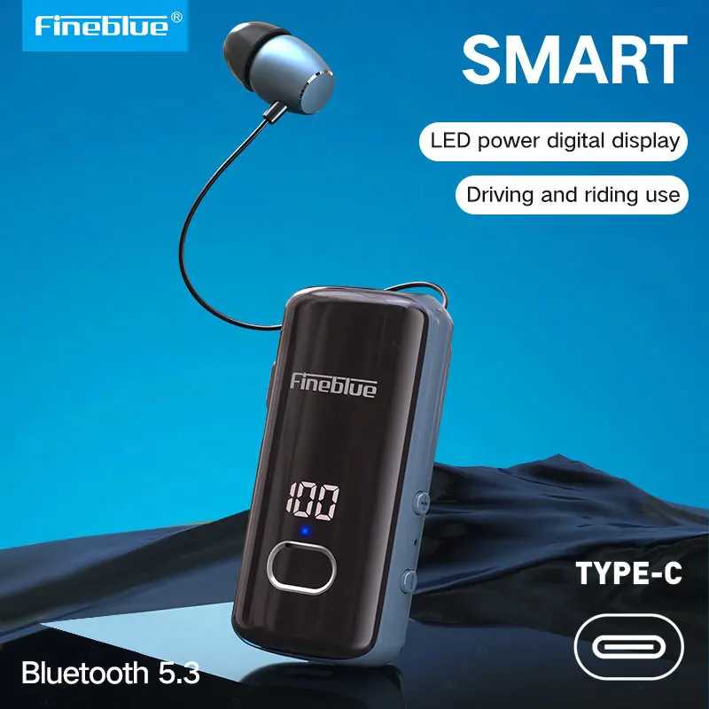 Фотография №5 товара Fineblue F580 Lavalier Беспроводные наушники Bluetooth 5.3 Наушники с микрофоном