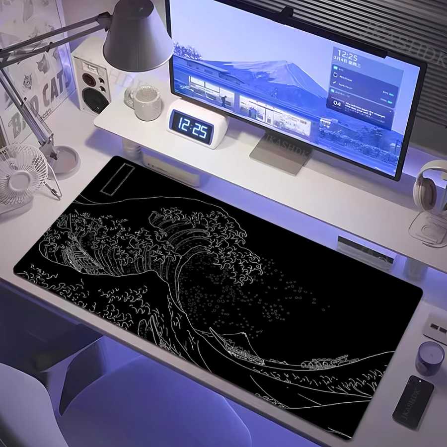 Фотография №2 товара Большой коврик для мыши Japan Great Wave Коврики для мыши