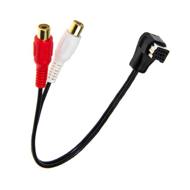 Автомобильный радиоприемник, аудиовходной кабель RCA для IP-автобуса Pioneer Автоэлектроника