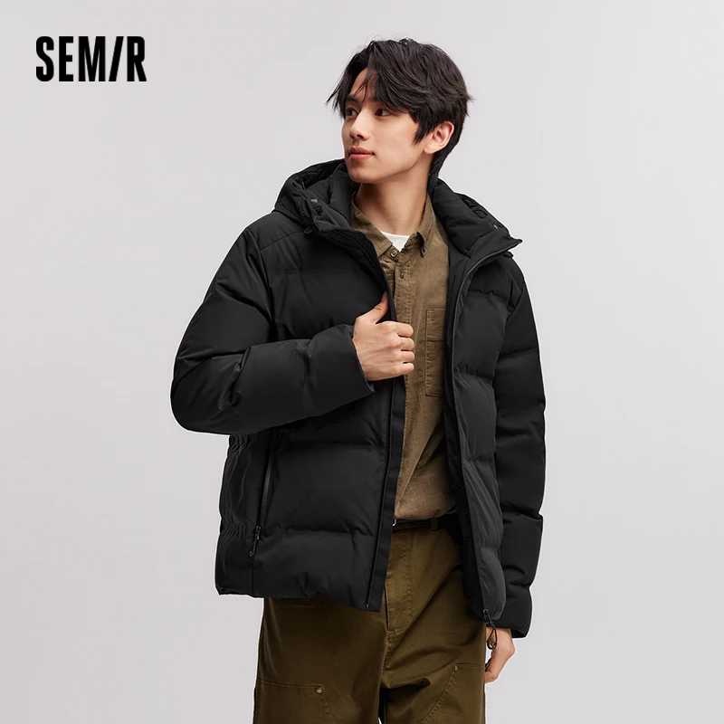 Фотография №2 товара Пуховик Semir для мужчин, новая зимняя водонепроницаемая верхняя одежда, универсальный