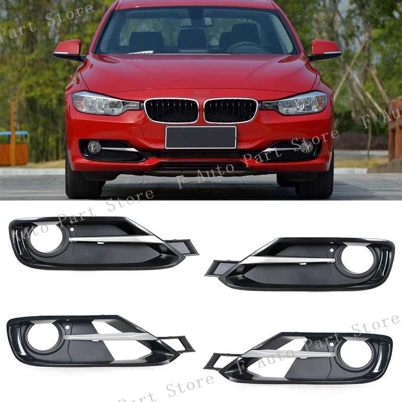 Для BMW 3-Series F30 F31 2011-2015 передний бампер, противотуманная лампа, отделка, крышка рамы, ободок 51117300737 51117300739 Автомобильные фары