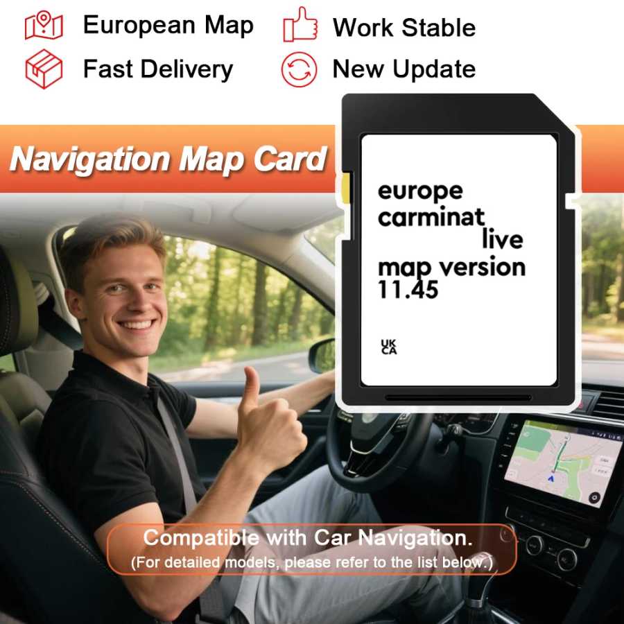 Для Renault Megane Clio Laguna Scenic 2011-2013 Автомобильный nke Live 11,45 Автомобильная GPS-навигация Обновление SD-карты Карта Европы Версия 2025 года 