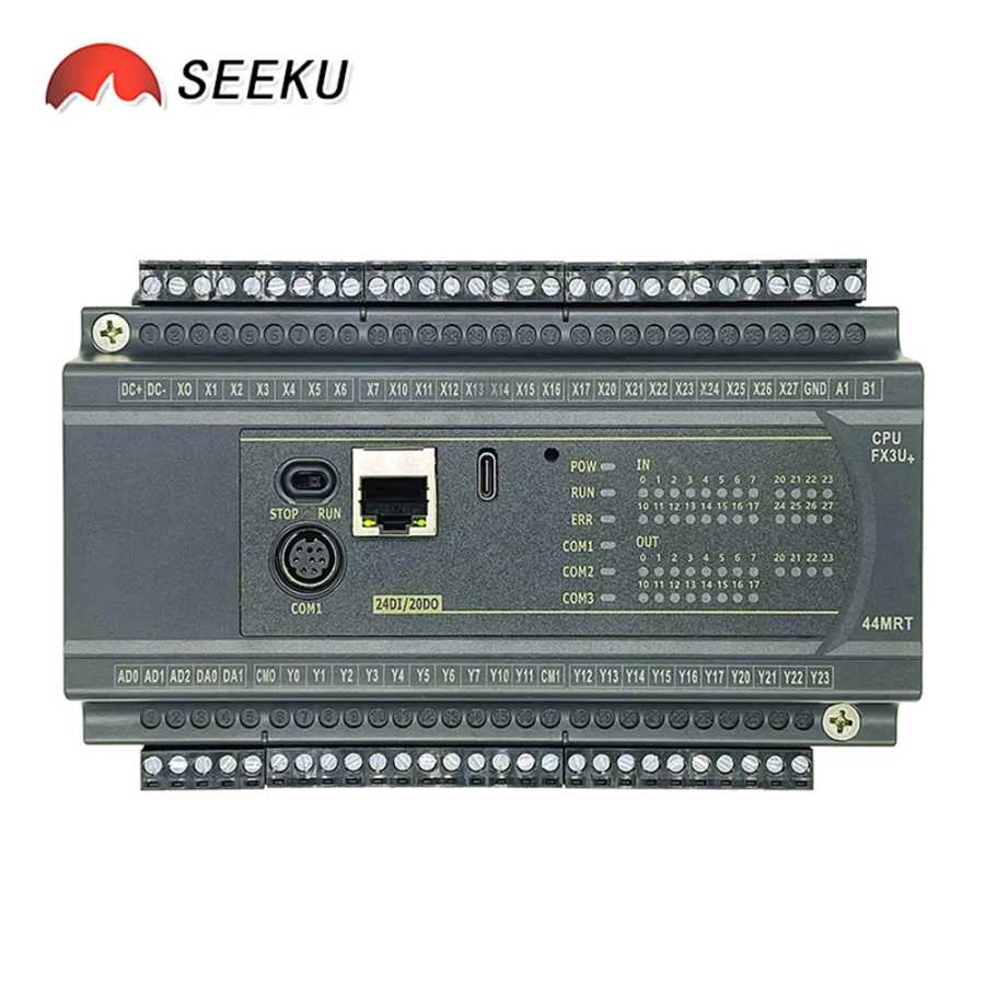 FX3U 40 44 60 64 MR MT MRT 5-канальный аналоговый вход 0-10В, RS485 MODBUS, вход для весового датчика, самонастройка, NTC 10K, Ethernet Серверы и промышленный компьютер