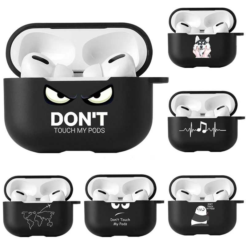Чехол для Apple Airpods Pro 2, чехол со слоганом, простой текст, не касайтесь Airpods Pro 2 4 3, чехол для наушников, Чехол Air pod Pro2, чехлы Портативное аудио и видео