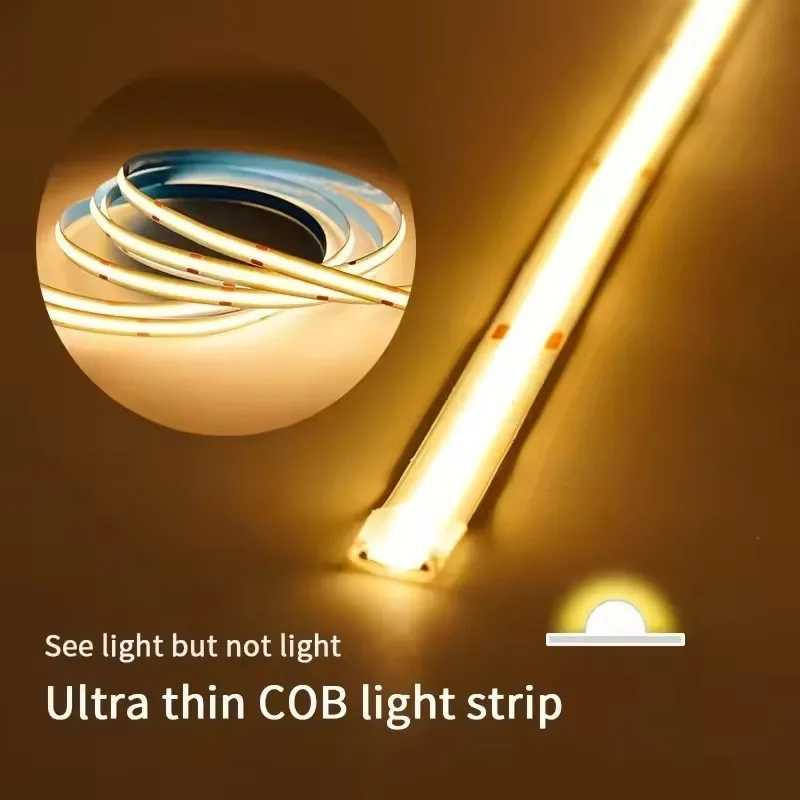 Фотография №4 товара 5 В COB светодиодная лента самоклеящаяся USB гибкая светодиодная лента