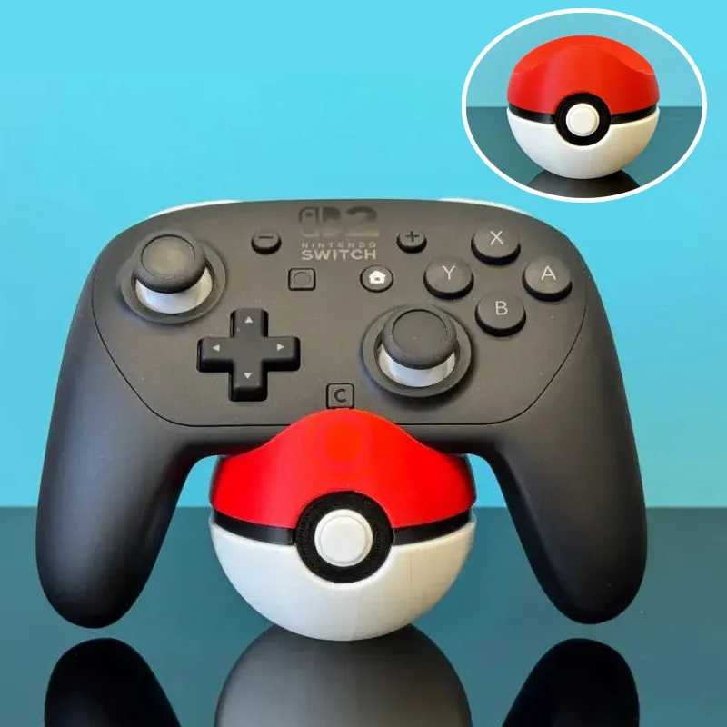 Pokmeon Poke Ball для PS5/XBOX/switch Pro, кронштейн для контроллера, универсальное крепление для геймпада, стойка для джойстика, подставка для игрового контроллера Модная слепая коробка