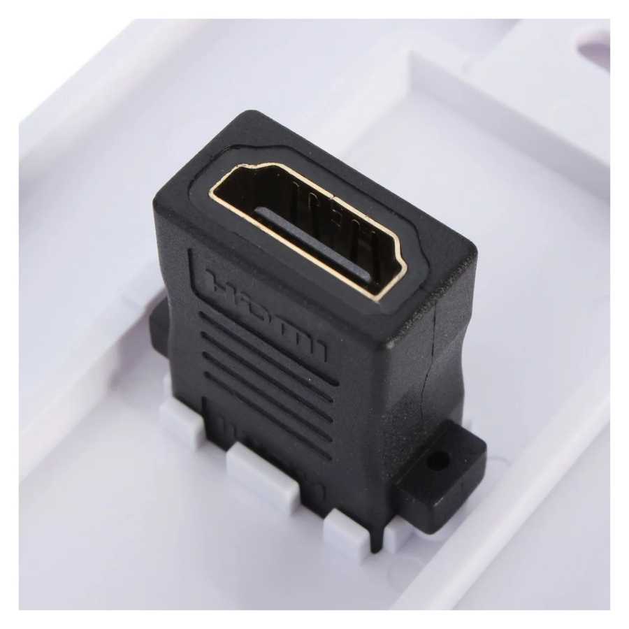 Фотография №4 товара Новая настенная панель HDMI с 1 портом, крышка панели, соединитель,