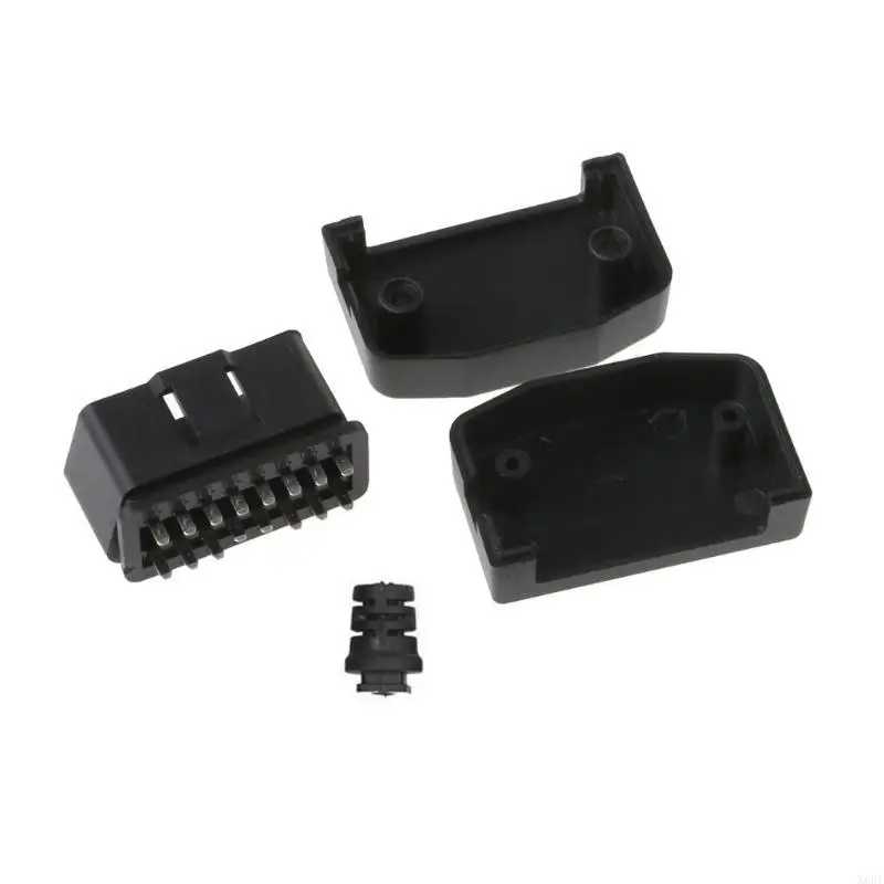 Фотография №1 товара X6HF OBD-II OBD2 Автоматический 16-контактный удлинительный кабель, диагностический удлинитель, адаптер,