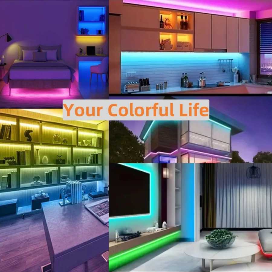 Фотография №1 товара DC 5 В 5050 RGB лента светодиодный светильник на батарейках