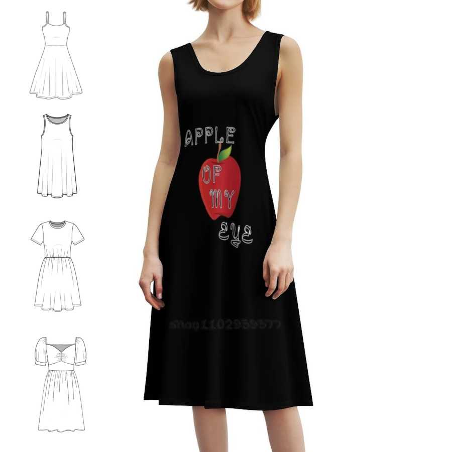 Product-Of My Eye-Fruit Lover Подарок Шикарное платье в стиле бохо Элегантное модное пляжное платье для свадебной вечеринки Fruit Love Relationship Pun Индивидуальные платья
