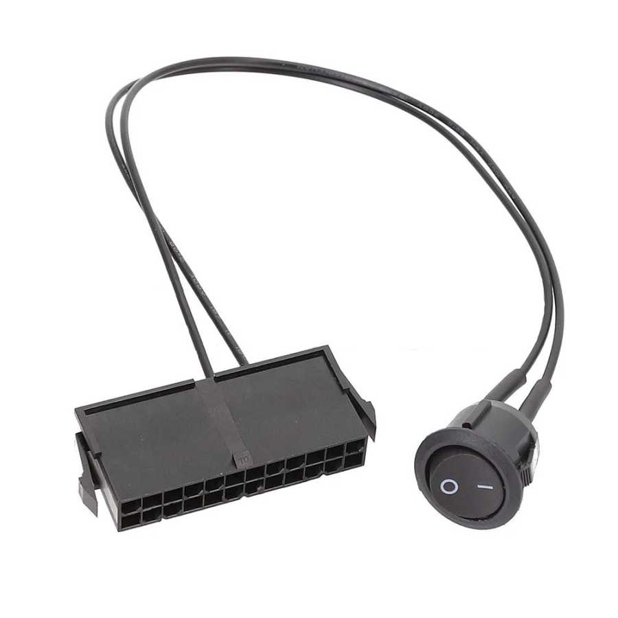 Фотография №1 товара 24-контактный разъем ATX PSU источник питания стартер тестер Запуск Перемычка