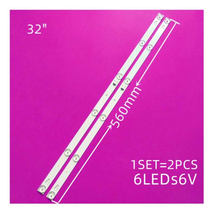 XY-150 TCL 32 дюйма 6 светодиодов для 4C-LB3206-HR01J 32HR330M06A5/32HR330M06A8 32D2900 Светодиодная подсветка телевизора светодиодная панель Серверы и промышленный компьютер