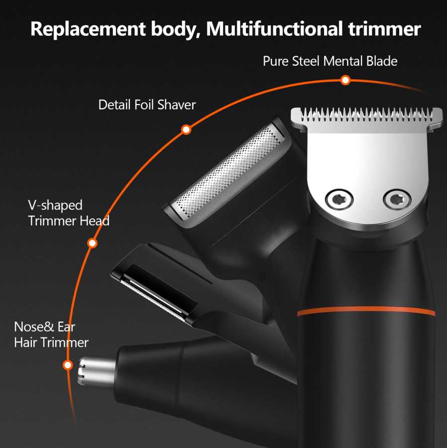 Фотография №2 товара MAXGROOM 4 в 1 триммер для волос на теле для