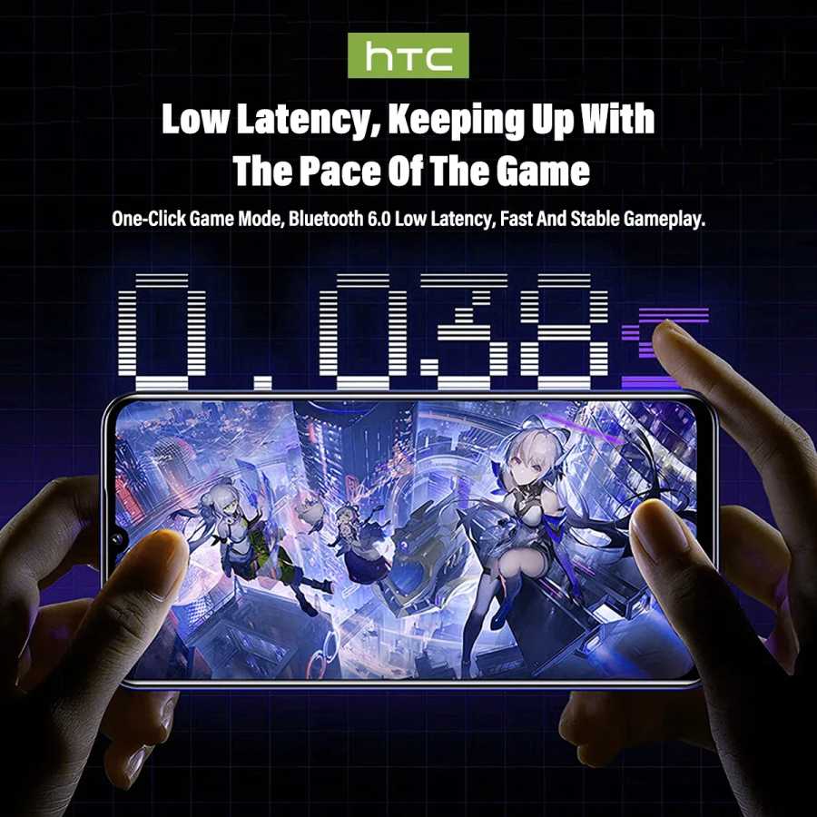 Фотография №5 товара Наушники HTC NE70 Bluetooth V6 TWS с функцией AI-перевода, шумоподавлением