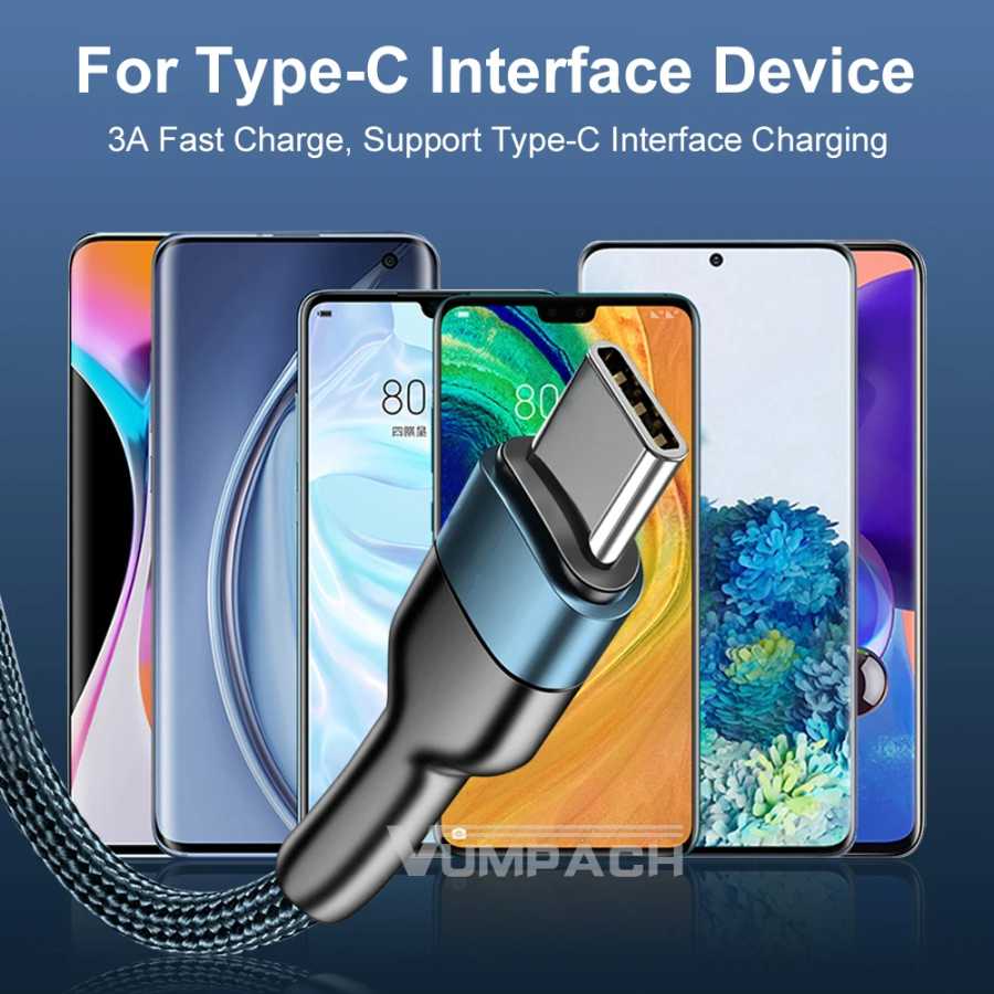 Фотография №5 товара Кабель быстрой USB c 5A типа c Шнур быстрой зарядки