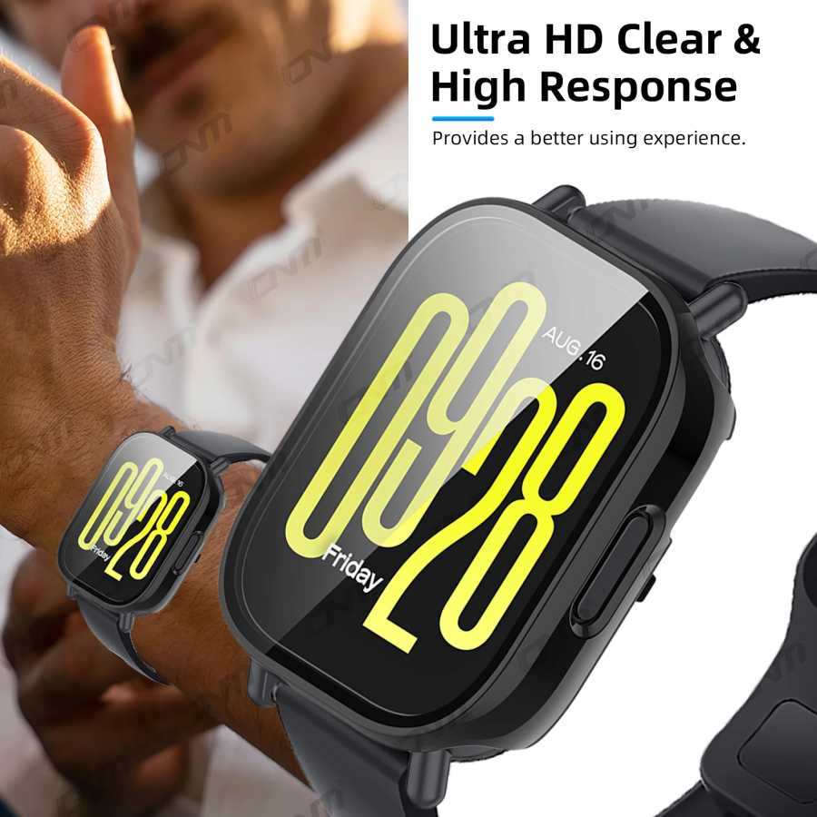 Фотография №5 товара Чехол для Redmi Watch 5 4 Active/Lite с защитным стеклом