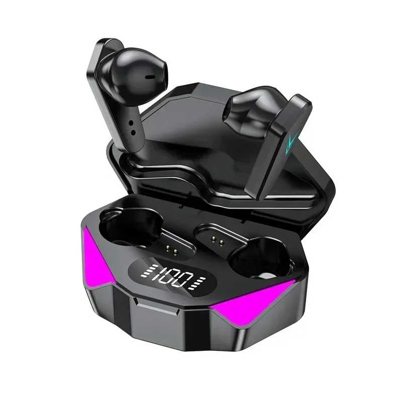 Фотография №5 товара НОВЫЕ наушники AIR X15, беспроводные Bluetooth-наушники для геймеров, 65 мс,