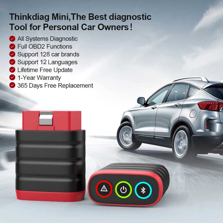 Фотография №3 товара THINKCAR THINKDIAG MINI Obd2 сканер для Auto Full Obd 2-функциональная