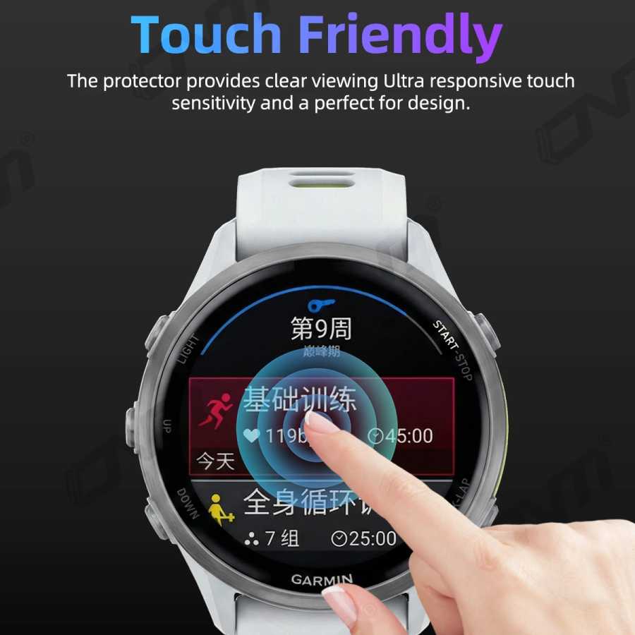 Фотография №2 товара Защитная пленка для экрана Garmin Forerunner 970 570 965 265