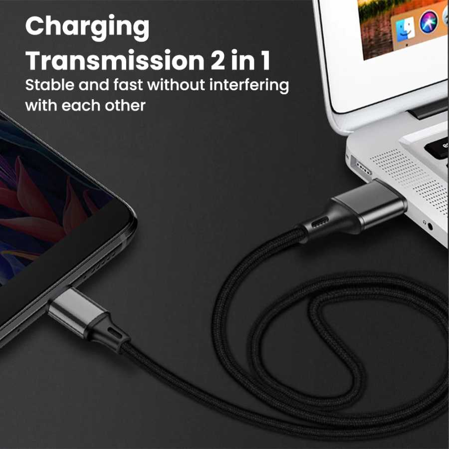 Фотография №5 товара Короткий кабель 25 см USB Micro Type C Кабель для