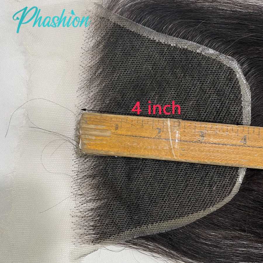 Фотография №4 товара Phashion HD 6X4 9x6 Кружевная застежка Прямая предварительно выщипанная швейцарская
