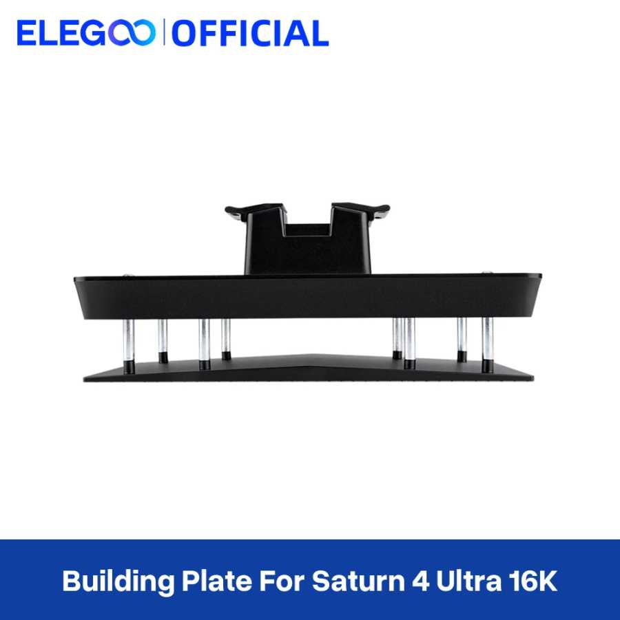 Встроенная пластина ELEGOO для 3D-принтера SATURN 4 Ultra 16K с 4-точечным выравниванием и поверхностью с лазерной резьбой 3D-печать