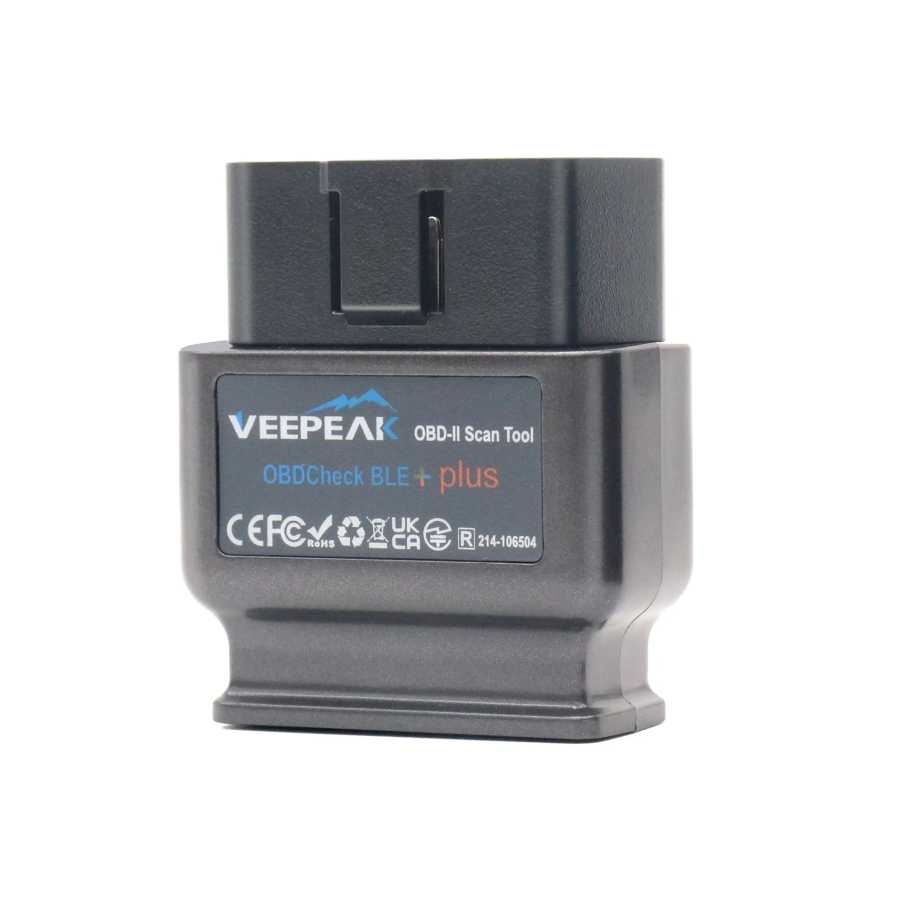 Veepeak OBDCheck BLE + Bluetooth OBD2 сканер автомобильный диагностический считыватель кодов инструмент сканирования для iOS и Android Инструмент для ремонта автомобилей