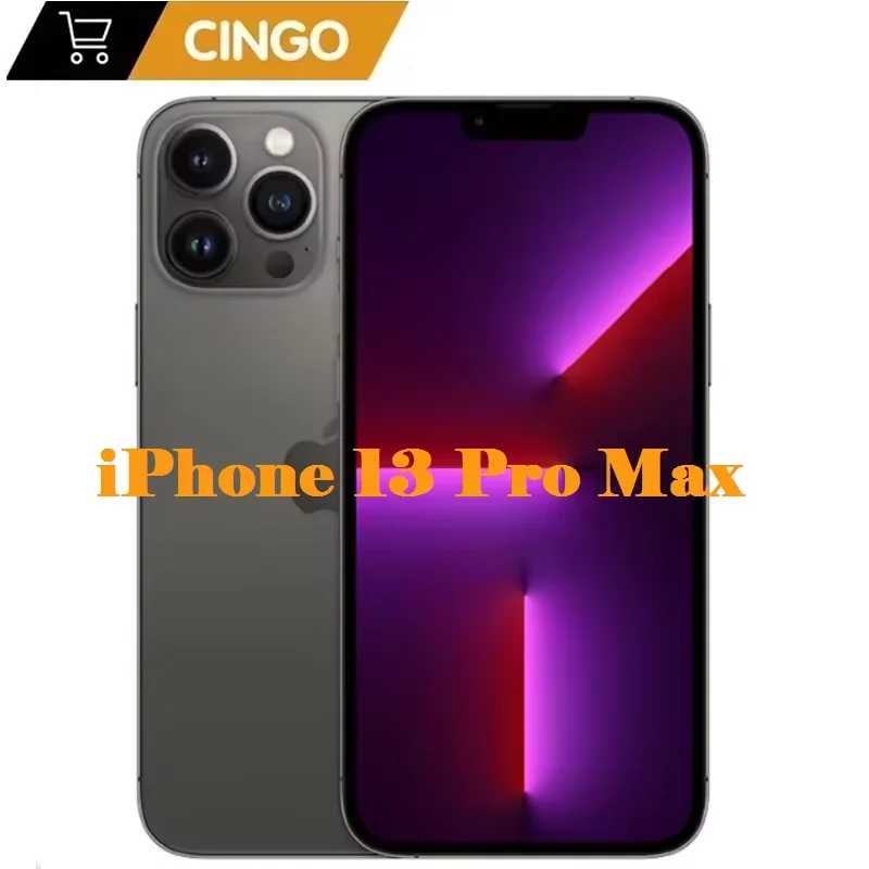 iPhone 13 Pro Max 128 ГБ/256 ГБ ПЗУ A15 IOS Face ID NFC оригинальный разблокированный мобильный телефон iphone 13 pro max5G оригинальный Б/У и восстановленные телефоны