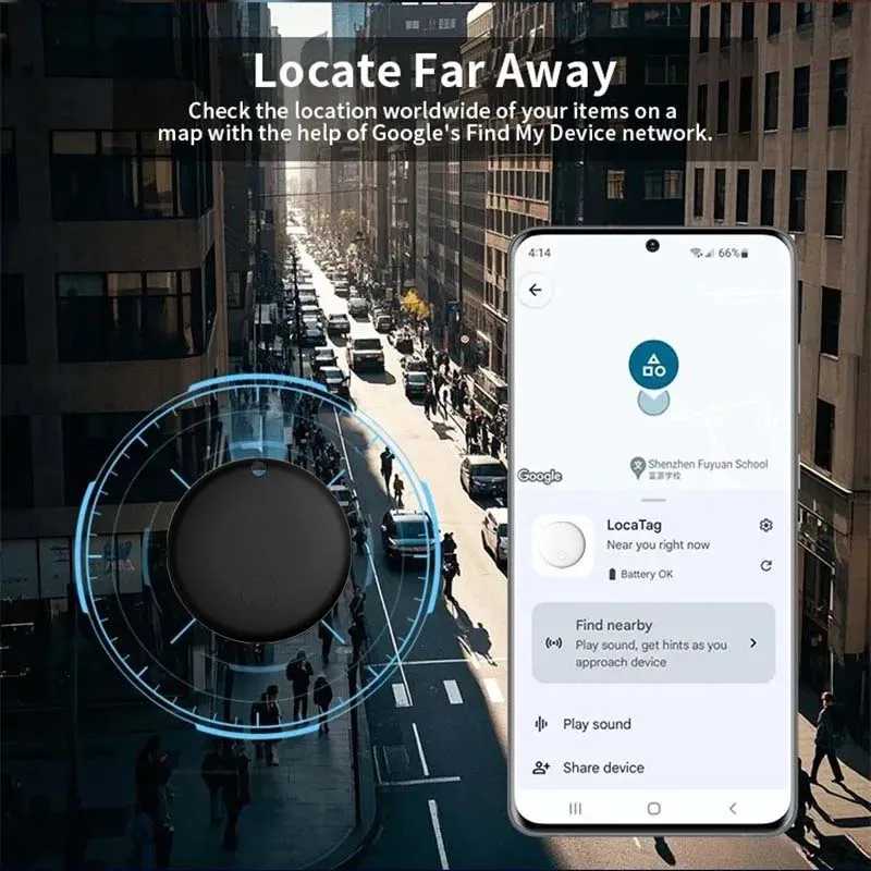 Фотография №3 товара Умные Bluetooth-метки для Android: устройство для поиска вещей, совместимое с