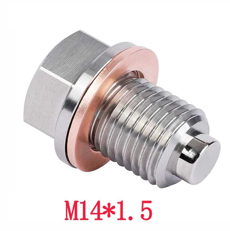 Фотография №5 товара Магнитная пробка для слива масла M14x1,5, M12, M16, M18 &mdash;