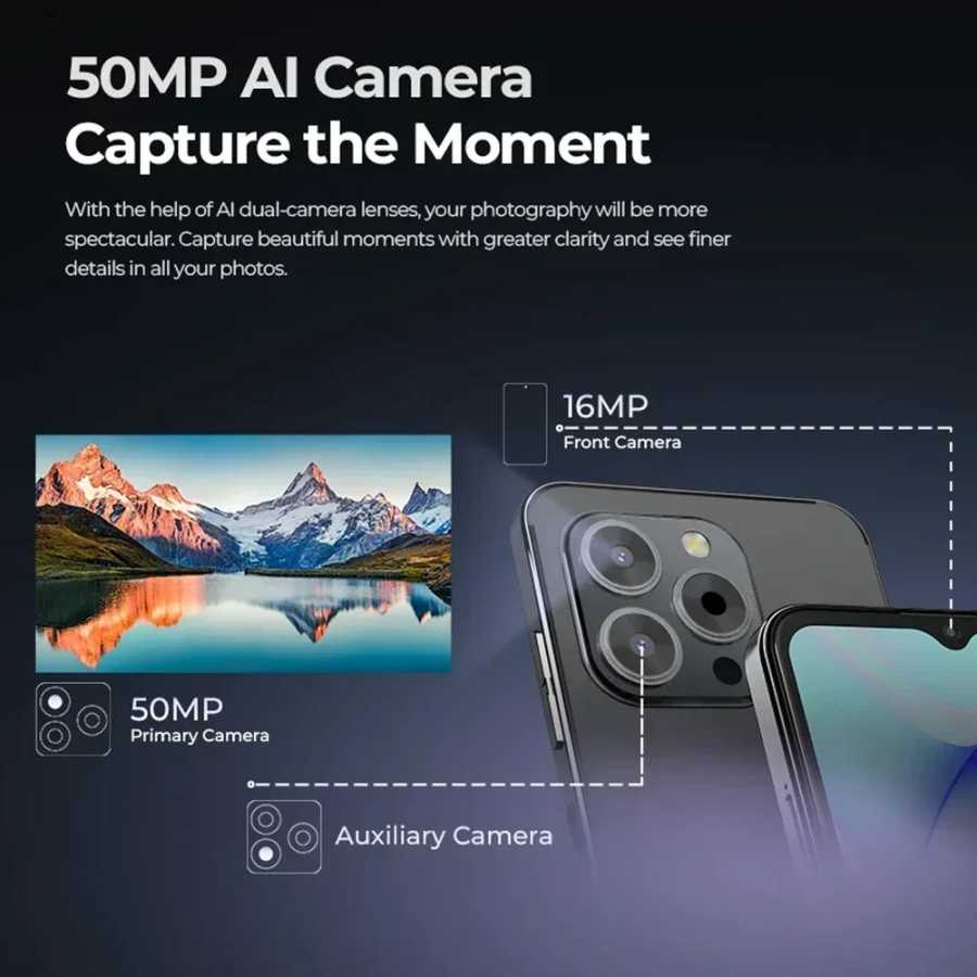 Фотография №5 товара HOTWAV Note 13 Pro 6,6-дюймовый смартфон HD + 90 Гц