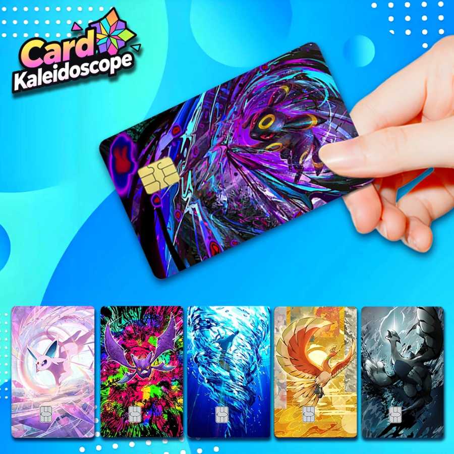 S13 Иллюстрация карточки PTCG Pocket Card &zwnj; Серия наклеек-скинов для кредитных карт с изображением покемонов для VISA, JCB и других IC-карт Товары АСГ