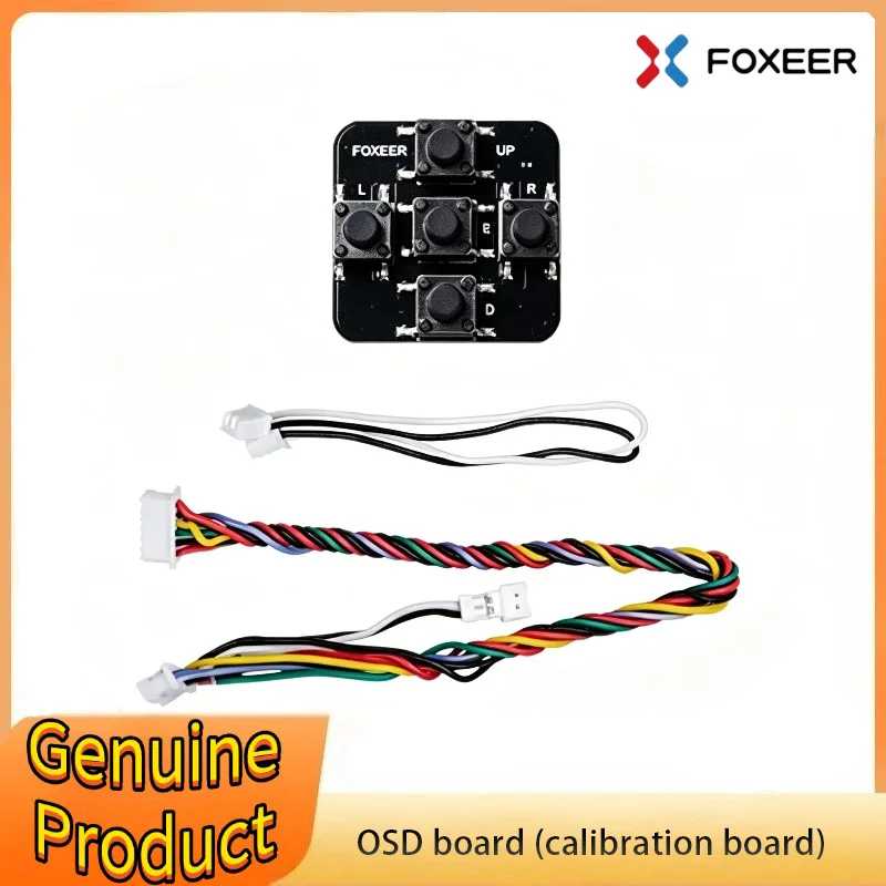 Плата программирования Foxeer OSD для FPV-камер Arrow Monster Predator Toothless Falkor V1 V2 Series и FPV-дронов для гонок и фристайла Радиоуправляемые игрушки