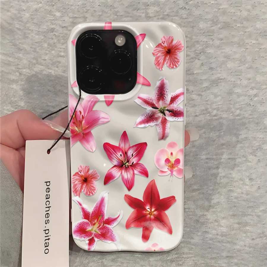 Фотография №5 товара Чехол для телефона с цветком сливы на ветвях для iPhone