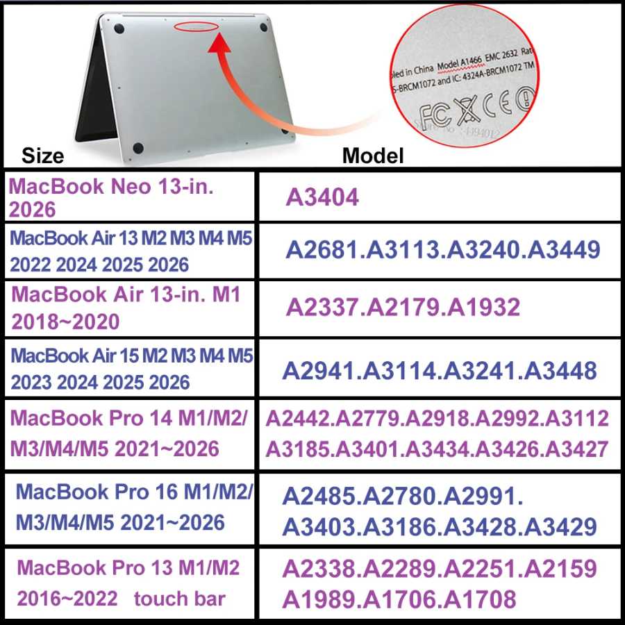 Фотография №5 товара Чехлы для ноутбуков: для MacBook Pro 14 (M5, M2 2026),