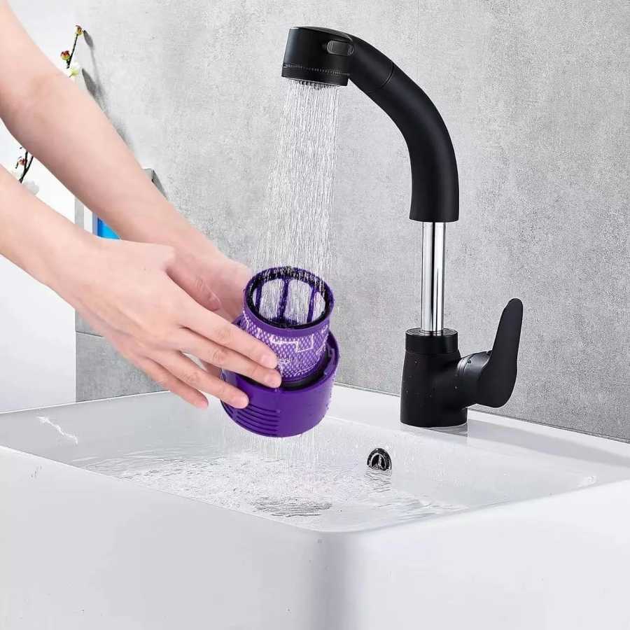 Фотография №2 товара Фильтр HEPA для Dyson V10, аксессуары для робота-пылесоса SV12, моющийся