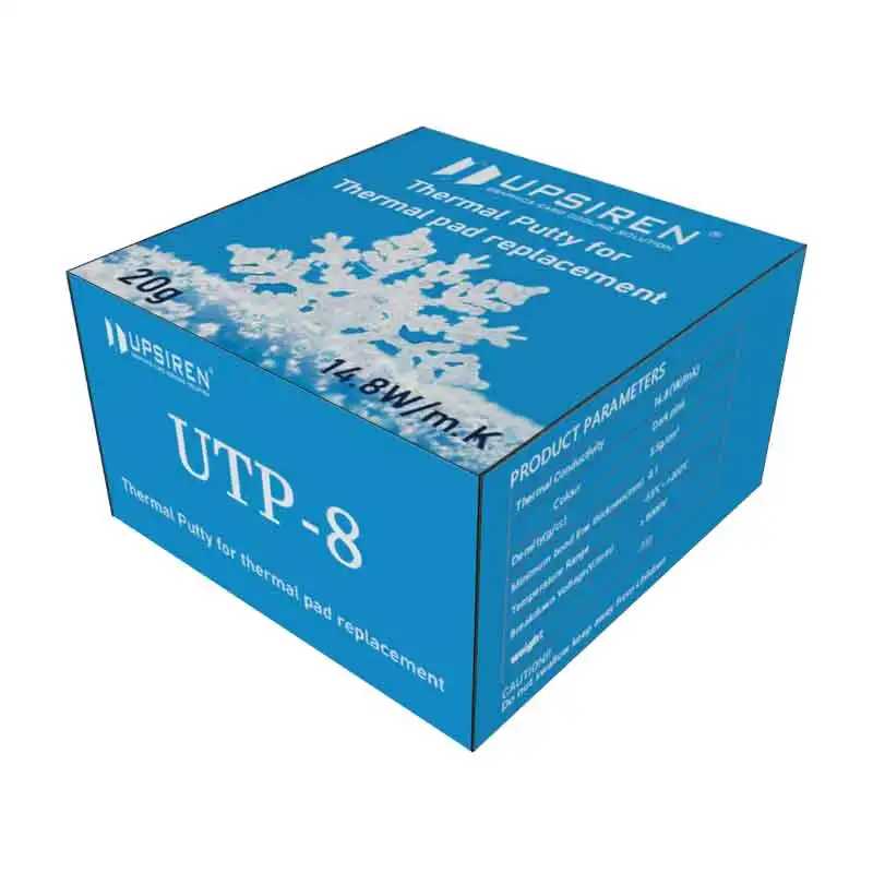 Фотография №3 товара UPSIREN UTP-6/UTP-8/UTP-X термошпаклевка для VGA GPU IC-процессора с быстрым охлаждением,